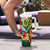 Melanesian Vanuatu Tribal Boar Tusk Tumbler With Handle Tropical Plants and Namele Motifs - Polynesian Pride