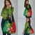 Vanuatu Christmas Grocery Bag Funny Santa with Namele and Boar Tusk Tribal - Polynesian Pride