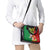 Vanuatu Christmas Shoulder Handbag Funny Santa with Namele and Boar Tusk Tribal - Polynesian Pride