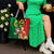 Vanuatu Christmas Tote Bag Funny Santa with Namele and Boar Tusk Tribal - Polynesian Pride