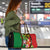 Vanuatu Christmas Travel Bag Funny Santa with Namele and Boar Tusk Tribal - Polynesian Pride