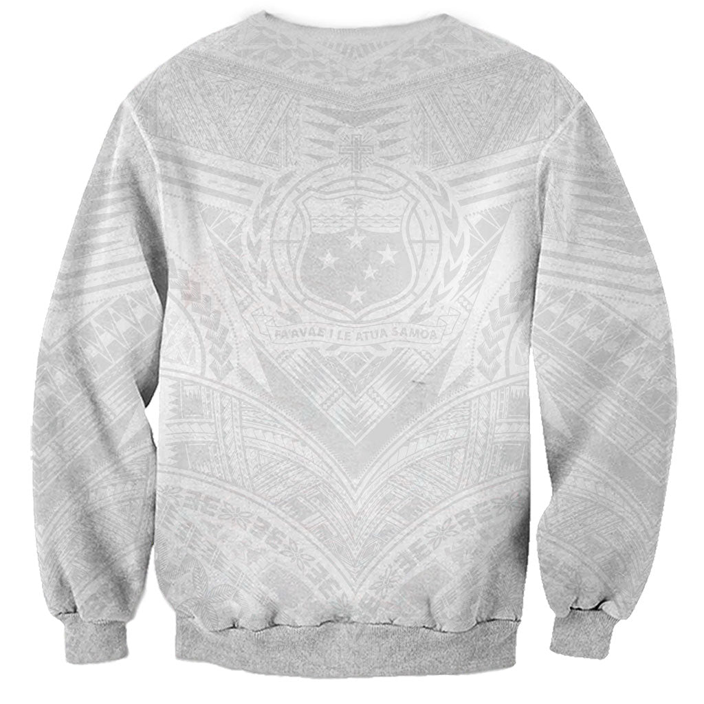 Samoan Lotu a Tamaiti Sweatshirt Coat of Arms and Polynesian Pattern