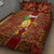 Hawaii Quilt Bed Set Aloha Funny Pineapple Mix Kakau Hawaiian Tribal LT03 - Polynesian Pride