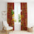 Hawaii Window Curtain Aloha Funny Pineapple Mix Kakau Hawaiian Tribal LT03 - Polynesian Pride
