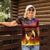 Samoan Siva Afi Women Polo Shirt Tribal Performers of Samoan Fire Knife Dancing