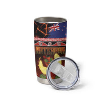 Aotearoa Siva Afi Tumbler Cup Tribal Performers of Aotearoa Fire Knife Dancing