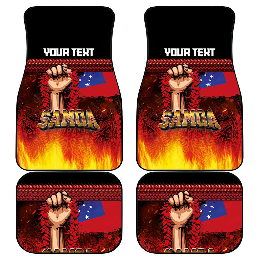 Personalised Samoan Spirit - Samoa Tribal Heritage Car Mats