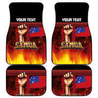 Personalised Samoan Spirit - Samoa Tribal Heritage Car Mats