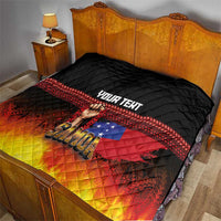 Personalised Samoan Spirit - Samoa Tribal Heritage Quilt