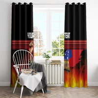 Personalised Samoan Spirit - Samoa Tribal Heritage Window Curtain