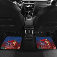 Proud of Samoa Car Mats Ula Nifo with Samoa 685 and Hibiscus Tapa Tribal Pattern