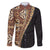 Samoan Siapo Family Matching Short Sleeve Bodycon Dress and Hawaiian Shirt Tatau Pattern Half Style Retro Mode LT03