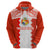 Custom Tonga Rugby Zip Hoodie Ikale Tahi Ngatu Tribal Pattern LT03