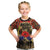 Australia and New Zealand ANZAC Day Kid T Shirt Kangaroo and Kiwi Bird Soldier-Honor and Remember Vintage Style