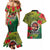 Cook Islands ANDAC Day Couples Matching Mermaid Dress and Hawaiian Shirt Honor and Remember Soliders-Forever in My Thoughts Grunge Style