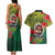 Cook Islands ANDAC Day Couples Matching Tank Maxi Dress and Hawaiian Shirt Honor and Remember Soliders-Forever in My Thoughts Grunge Style