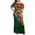 Cook Islands ANDAC Day Family Matching Off Shoulder Maxi Dress and Hawaiian Shirt Honor and Remember Soliders-Forever in My Thoughts Grunge Style