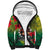 Cook Islands ANDAC Day Sherpa Hoodie Honor and Remember Soliders-Forever in My Thoughts Grunge Style