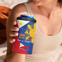 Philippines Independence Day 4 in 1 Can Cooler Tumbler Araw ng Kalayaan Polynesian Sun and YAKAN Pattern LT03 - Polynesian Pride