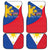 Philippines Independence Day Car Mats Araw ng Kalayaan Polynesian Sun and YAKAN Pattern