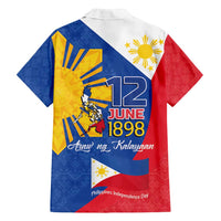 Philippines Independence Day Family Matching Long Sleeve Bodycon Dress and Hawaiian Shirt Araw ng Kalayaan Polynesian Sun and YAKAN Pattern LT03 - Polynesian Pride