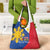 Philippines Independence Day Grocery Bag Araw ng Kalayaan Polynesian Sun and YAKAN Pattern