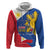 Philippines Independence Day Hoodie Araw ng Kalayaan Polynesian Sun and YAKAN Pattern
