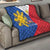 Philippines Independence Day Quilt Araw ng Kalayaan Polynesian Sun and YAKAN Pattern