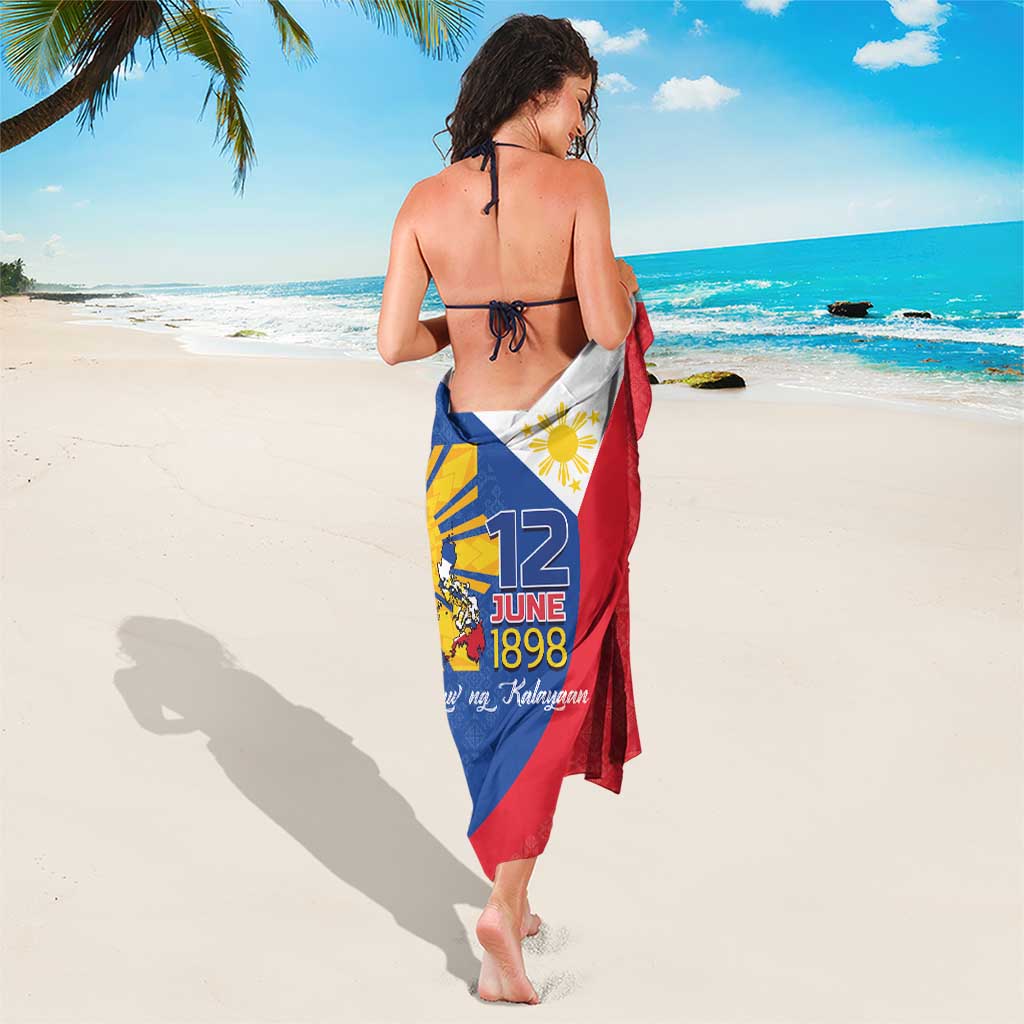 Philippines Independence Day Sarong Araw ng Kalayaan Polynesian Sun and YAKAN Pattern