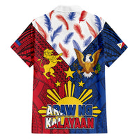 Philippines Independence Day 126th Anniversary Family Matching Off Shoulder Maxi Dress and Hawaiian Shirt Polynesian Pattern National Flag Style LT03 - Polynesian Pride