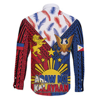Philippines Independence Day 126th Anniversary Family Matching Off Shoulder Maxi Dress and Hawaiian Shirt Polynesian Pattern National Flag Style LT03 - Polynesian Pride