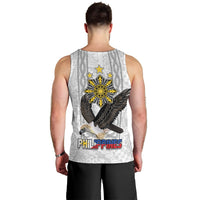 Philippines Eagle Week Men Tank Top Polynesian Pattern Barong Style