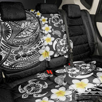 Hawaiian Plumeria Turtles Back Car Seat Cover Polynesian Art Tattoo LT03 - Polynesian Pride