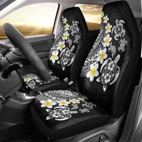 Hawaiian Plumeria Turtles Car Seat Cover Polynesian Art Tattoo LT03 - Polynesian Pride