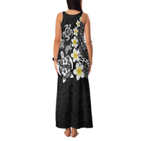 Hawaiian Plumeria Turtles Family Matching Tank Maxi Dress and Hawaiian Shirt Polynesian Art Tattoo LT03 - Polynesian Pride