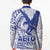 Samoa Pago Pago Aeto Blazer Wingstyle Blue-White Color - Polynesian Pride