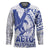 Samoa Pago Pago Aeto Hockey Jersey Wingstyle Blue-White Color - Polynesian Pride