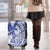 Samoa Pago Pago Aeto Luggage Cover Wingstyle Blue-White Color - Polynesian Pride