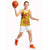 Samoa Pago Pago Aeto Basketball Jersey Wingstyle Red-Gold Color - Polynesian Pride