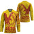 Samoa Pago Pago Aeto Hockey Jersey Wingstyle Red-Gold Color - Polynesian Pride