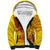 Samoa Pago Pago Aeto Sherpa Hoodie Wingstyle Red-Gold Color - Polynesian Pride