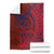 Samoa Pago Pago Aeto Blanket Wingstyle Red-Blue Color - Polynesian Pride