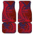 Samoa Pago Pago Aeto Car Mats Wingstyle Red-Blue Color - Polynesian Pride