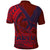 Samoa Pago Pago Aeto Polo Shirt Wingstyle Red-Blue Color - Polynesian Pride