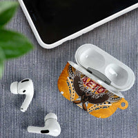 Samoa Pago Pago Aeto AirPods Case Bald Eagle with Polynesian Art Tattoos - Polynesian Pride