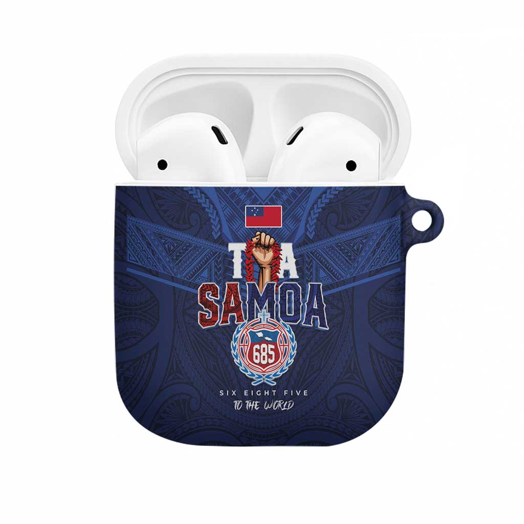 Rugby Toa Samoa AirPods Case Champions Six Eight Five - Polynesian Pride