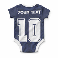 Custom Rugby Toa Samoa Baby Onesie Champions Six Eight Five LT03 - Polynesian Pride