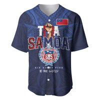 Custom Rugby Toa Samoa Baseball Jersey Champions Six Eight Five - Polynesian Pride