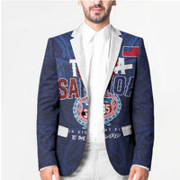Custom Rugby Toa Samoa Blazer Champions Six Eight Five - Polynesian Pride