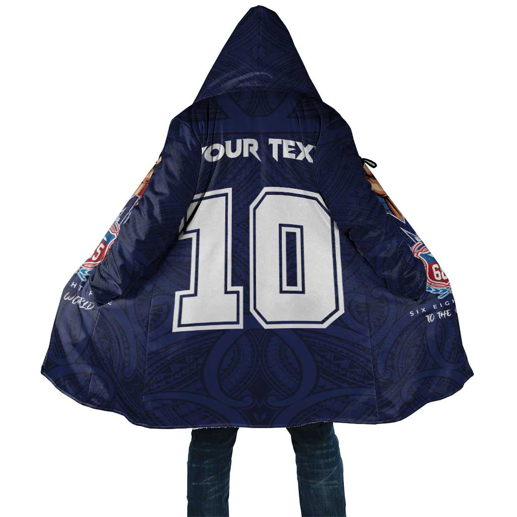 Custom Rugby Toa Samoa Cloak Champions Six Eight Five - Polynesian Pride